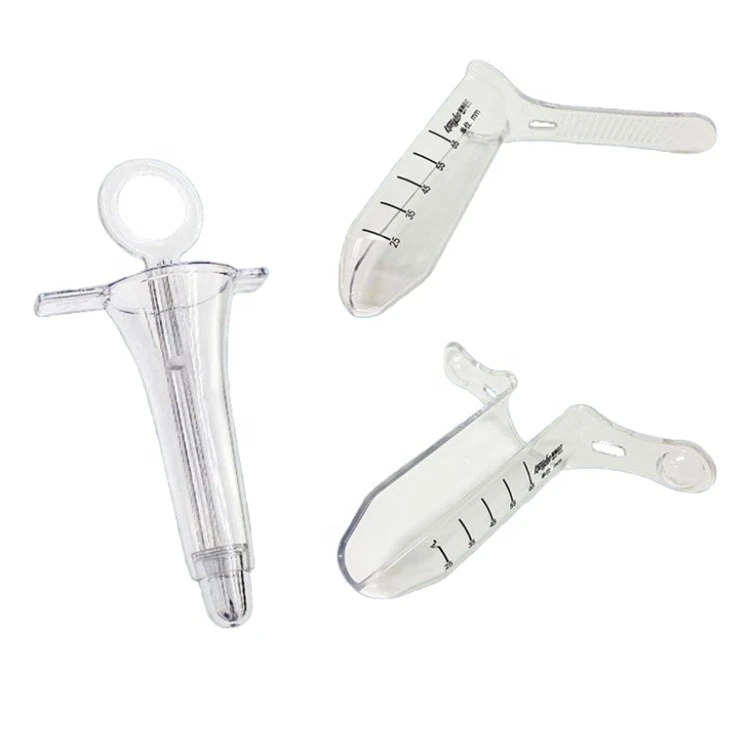 โปร่งใสครึ่งหนึ่งเปิด anoscope speculum